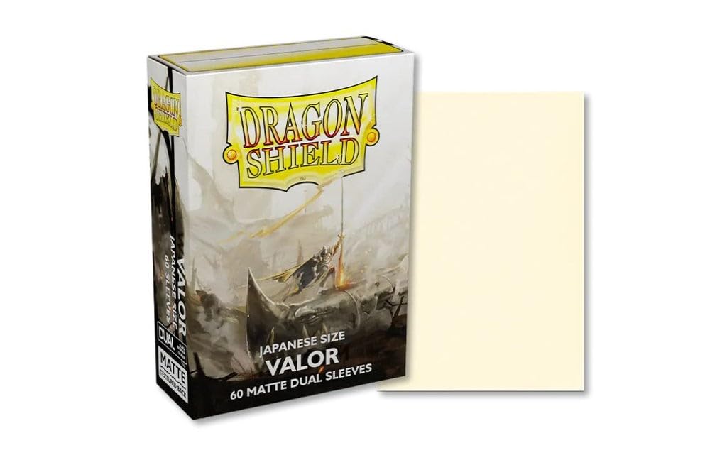 Dragon Shield Japanese Size Dual Matte Sleeves - Valor (60