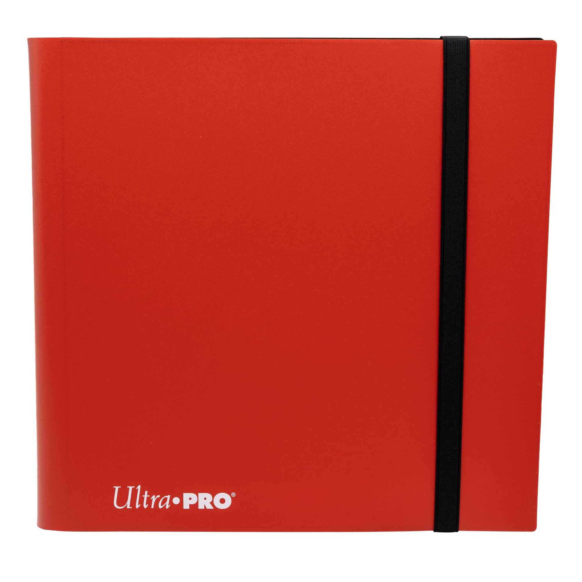 Ultra PRO - Eclipse 12-Pocket Apple Red PRO-Binder for 480 Cards Standard Size Cards, Protects Collectible Cards, Gaming Cards and Sports Cards In Ultra PRO Deck Protector Sleeves