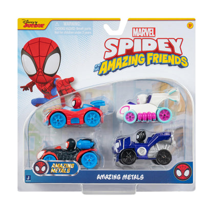 MARVEL- Style 1 Vehiculo Spidey, Multicolor, Normal (Jazwares SNF0200