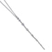 Harry Potter Sterling Silver EXCLUSIVE AMAZON Professor Dumbledore Wand Necklace by The Carat Shop