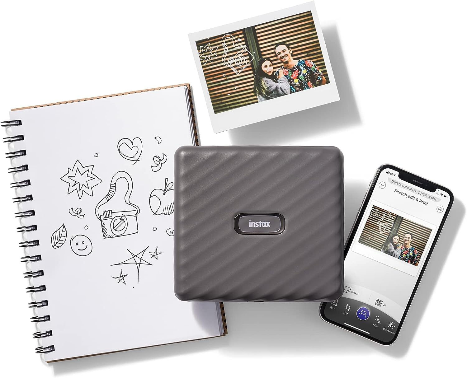 instax LINK WIDE smartphone printer