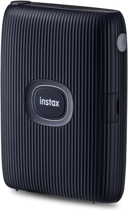 instax mini LINK2 mini film format portable smartphone instant photo printer, multiple templates, SPACE BLUE