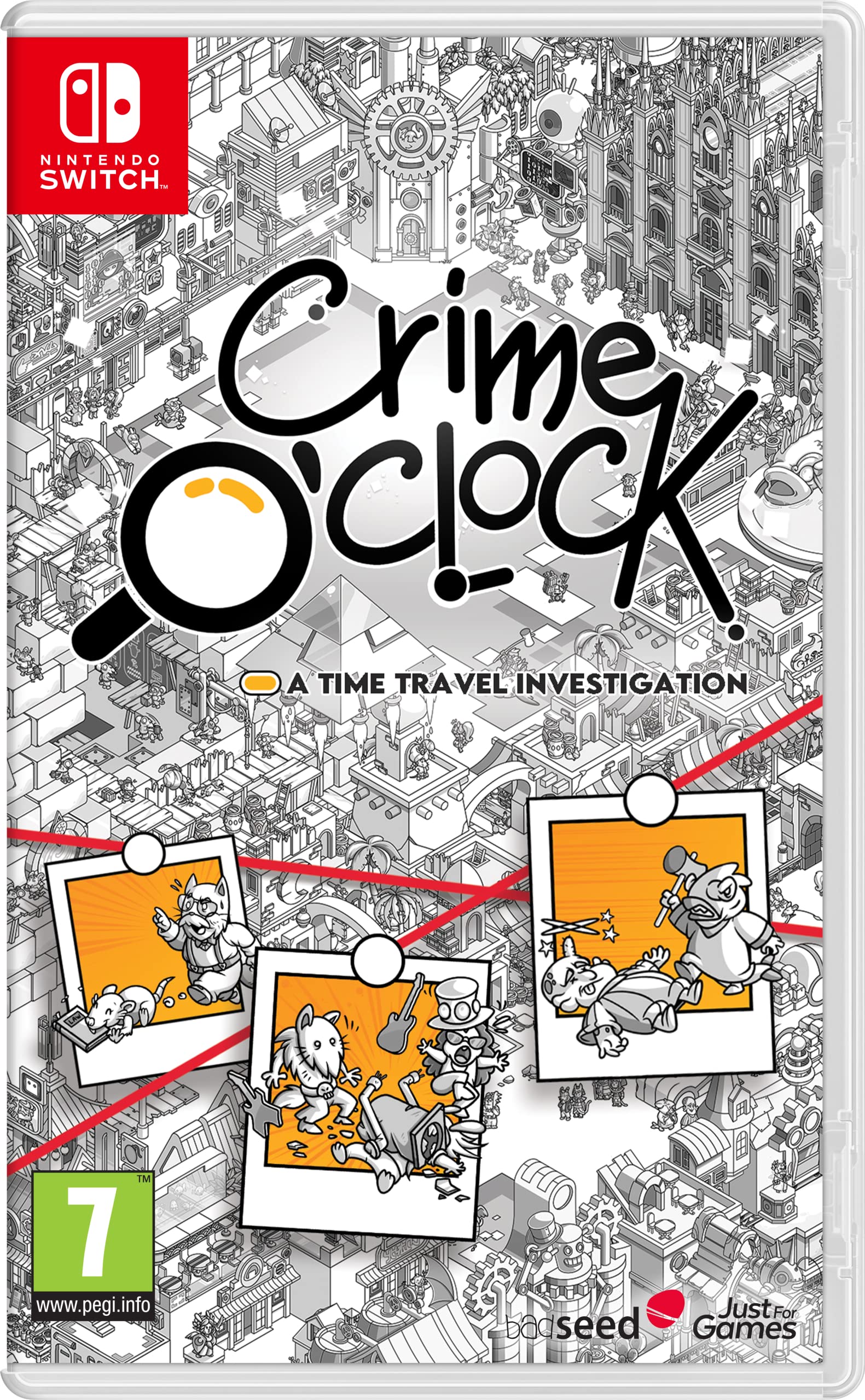 Crime o'clock (English language