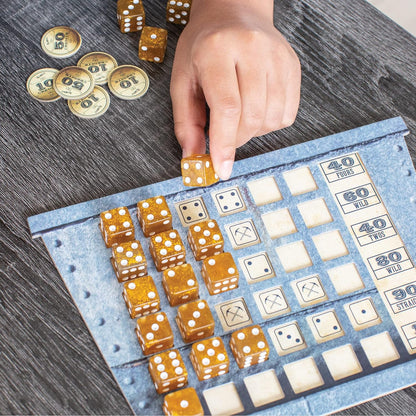 Mindware, Klondice, Dice Board Game, Ages 8+, 2-6 Players, 20 Minutes Playing Time