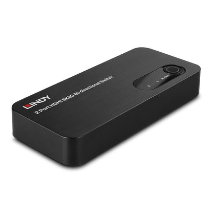 LINDY SW HDMI 2.1 2x1 1x2 Bi 8K60 HDR bk 38339
