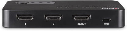 LINDY SW HDMI 2.1 2x1 1x2 Bi 8K60 HDR bk 38339