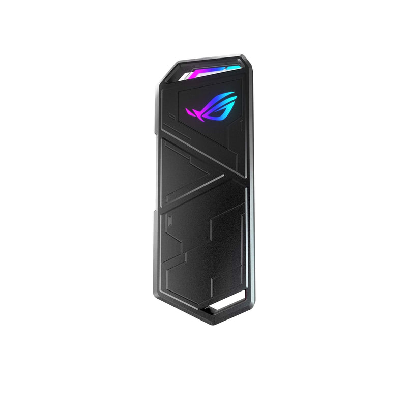 ROG Strix Arion M.2 NVMe SSD Enclosure-USB3.2 GEN2 Type-C, 10Gbps, Aura Sync RGB, USB-C to C Cable, Thermal Pads, PCIe 2280/2260/2242/2230 M key/B+M Key, Screwdriver-Free