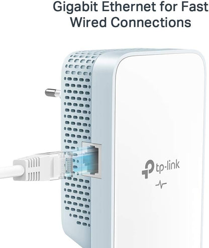 TP-Link CPL WiFi AC1200 Mbps + CPL 1000 Mbps with Gigabit Ethernet Port, Kit of 2 - Ideal solution to enjoy Multi-TV service at home, compatible with all Boxs (TL-WPA7517 KIT