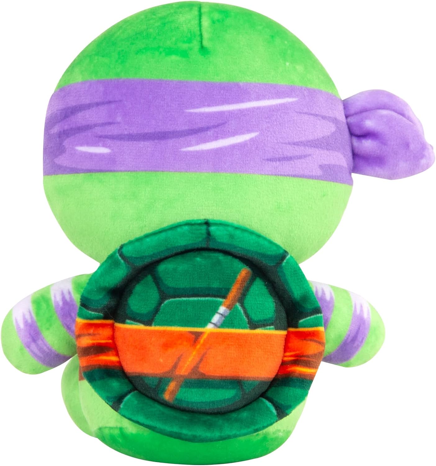 Club Mocchi Mocchi Teenage Mutant Ninja Turtles Donatello Junior Plush Toy - Collectible TMNT Soft Toys - Officially Licensed Superhero Toys - Desk Buddy Action Figures - Ninja Kids Toys 3+ Years