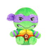 Club Mocchi Mocchi Teenage Mutant Ninja Turtles Donatello Junior Plush Toy - Collectible TMNT Soft Toys - Officially Licensed Superhero Toys - Desk Buddy Action Figures - Ninja Kids Toys 3+ Years