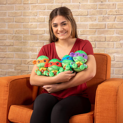 Les Tortues Ninja Peluche Mocchi-Mocchi Michelangelo Junior 15 cm