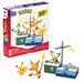 MEGA Pokémon Evoluciones de Pikachu Pack 3 Figuras (Pichu, Pikachu y Raichu) Bloques de construcción, Juguete +7 años (Mattel HKT23