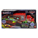 Mattel Disney Pixar Cars Glow Racers Camión de juguete Mack 2 en 1 Lanzador para pista para coches de juguete que brilla en la oscuridad, +3 años (HPX76