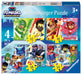 Ravensburger 3173 PJ Masks Jigsaw Puzzles for Kids Age 3 Years Up-4 in a Box (12, 16, 20, 24 Pieces)