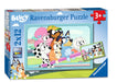 Ravensburger 5693 Bluey Jigsaw Puzzles for Kids Age 3 Years Up-Toddler Toys-2x 12 Pieces