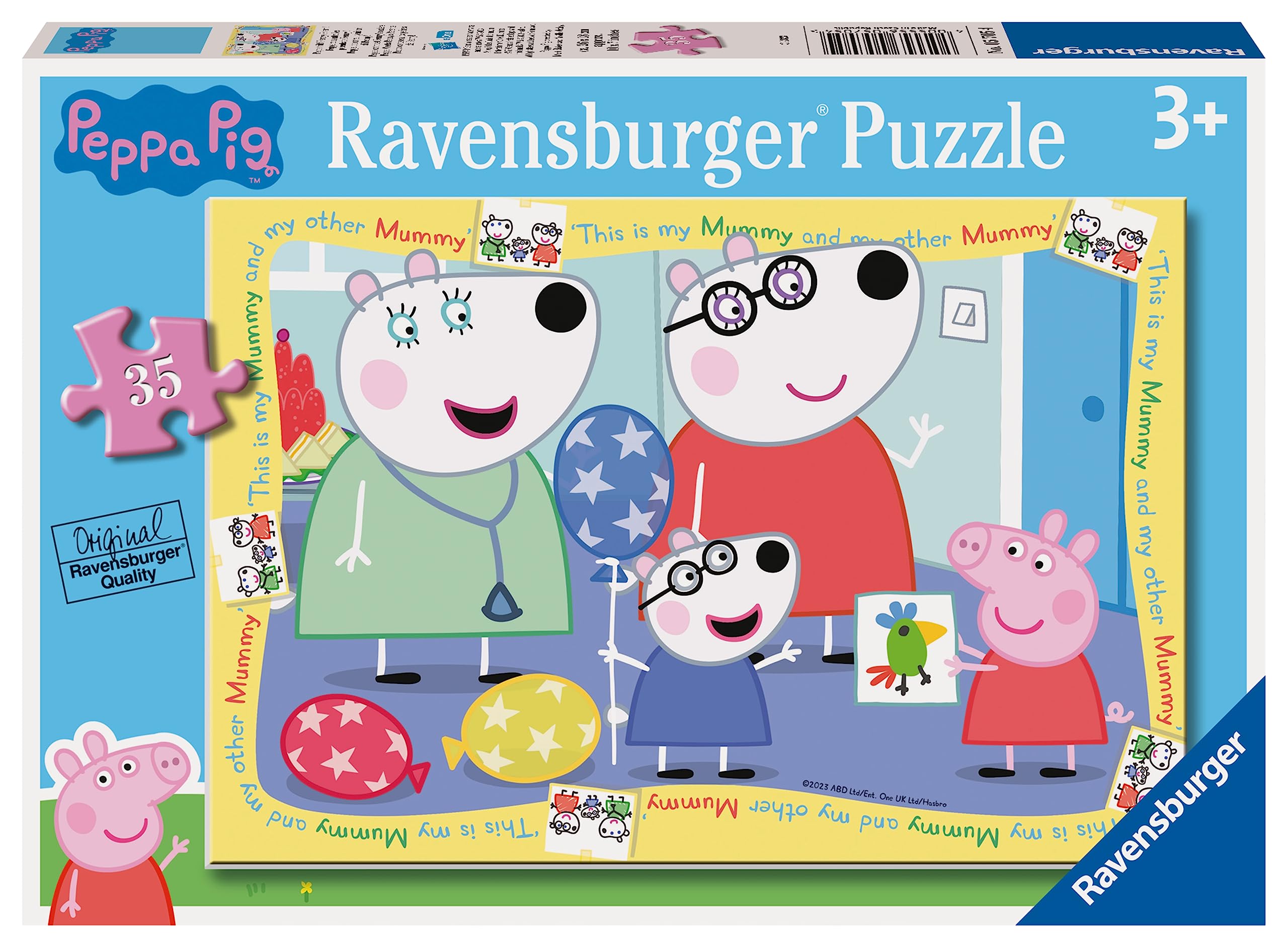 Ravensburger 5705 Peppa Pig 35 Piece Jigsaw Puzzle for Kids Age 3 Years Up-Toddler Toys