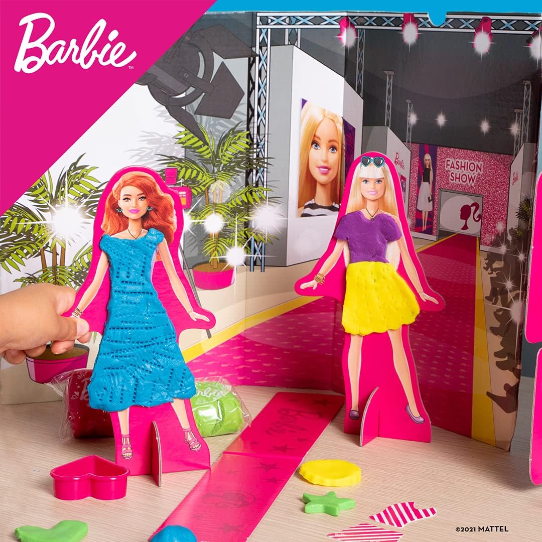 Liscianigiochi 88867 Barbie Dough Fashion Show, Multicolor