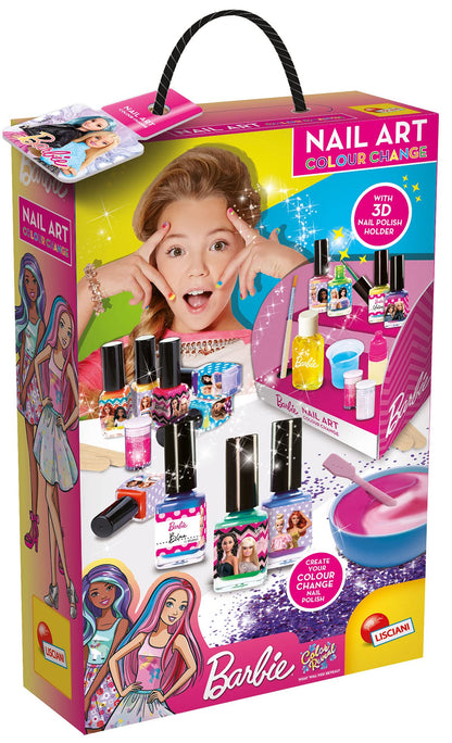 Liscianigiochi Barbie Nail Art Color Change Set, 97982