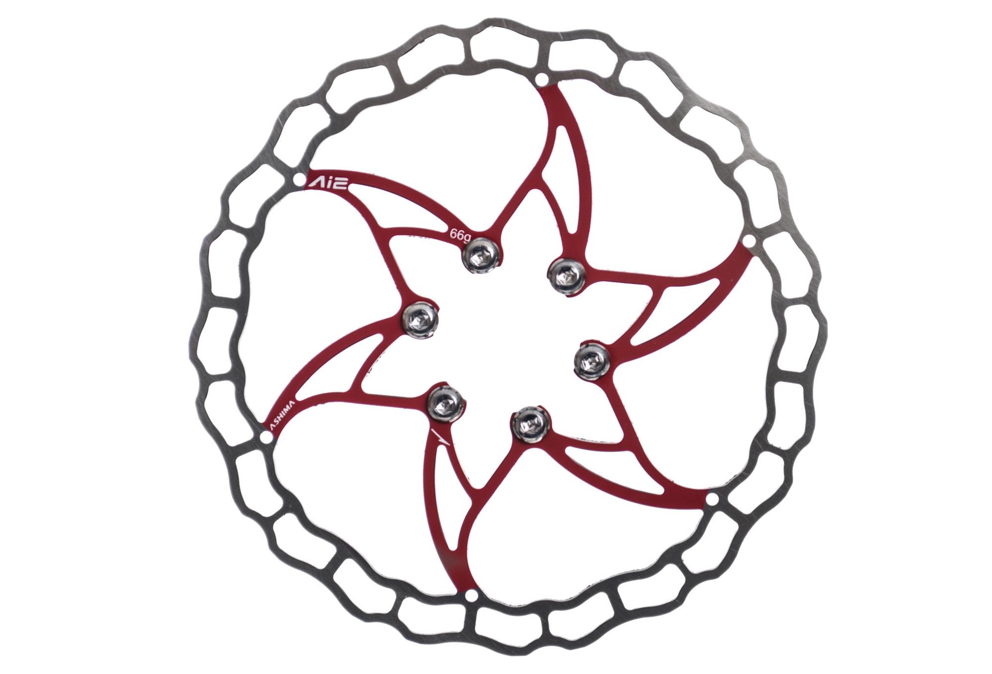 Ashima disque ai2 aro 160 mm rouge
