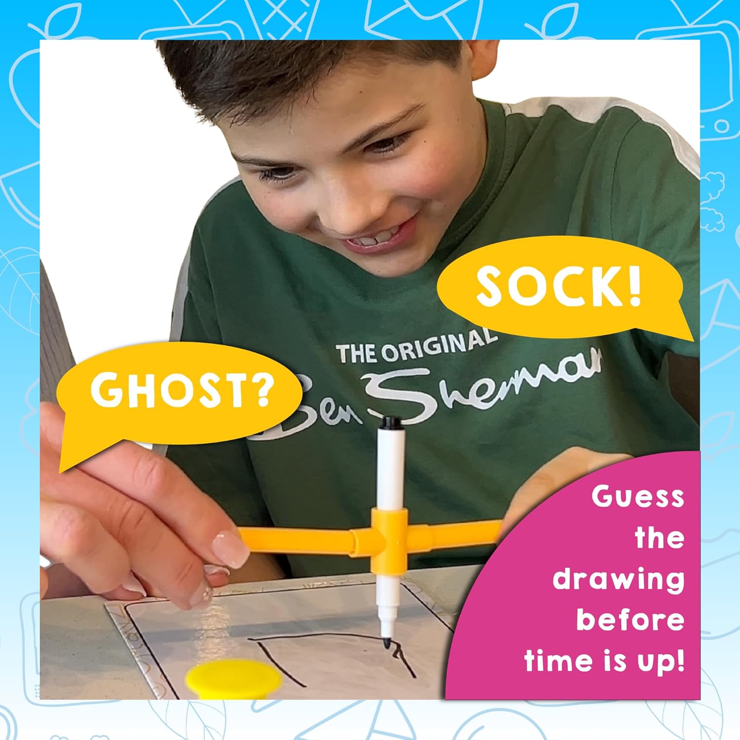 Juego de fiesta Toodles,Divertido juego de dibujo para la noche de juego,Juego cooperativo,Tiempo promedio de juego de 15 a 20 minutos,Fabricado por Format Games