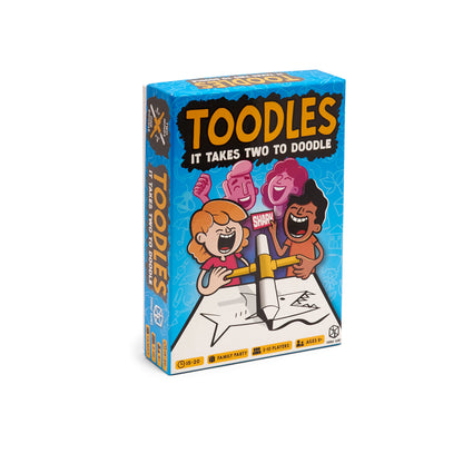 Juego de fiesta Toodles,Divertido juego de dibujo para la noche de juego,Juego cooperativo,Tiempo promedio de juego de 15 a 20 minutos,Fabricado por Format Games