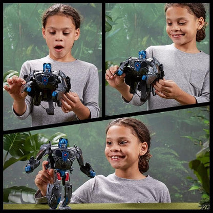 Transformers Toys Rise of the Beasts Film Optimus Primal 2-in-1 Converting Mask for Ages 6 and Up, 22.5 cm