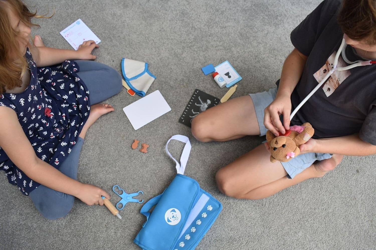 Tierarzt-Set mit Tasche für Kinder