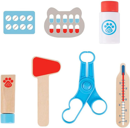 Tierarzt-Set mit Tasche für Kinder