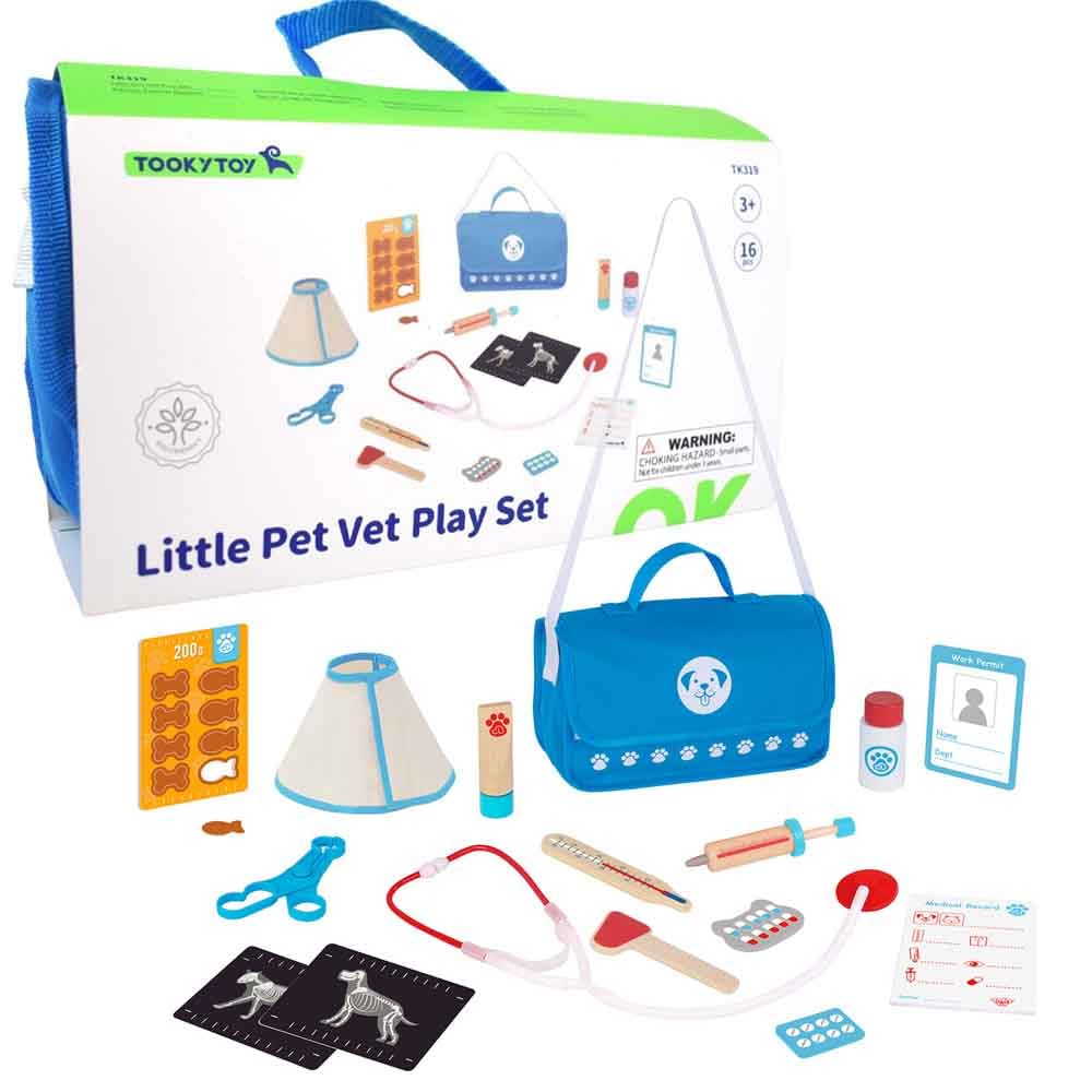 Tierarzt-Set mit Tasche für Kinder