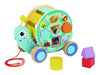Tooky Toy TK491 Wooden Pull Along-Snail