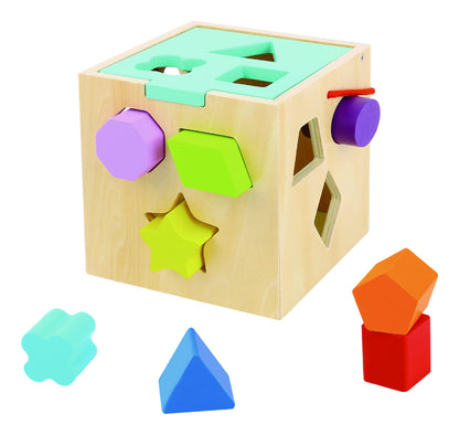 Tooky Toy Wooden Shape Sorter
