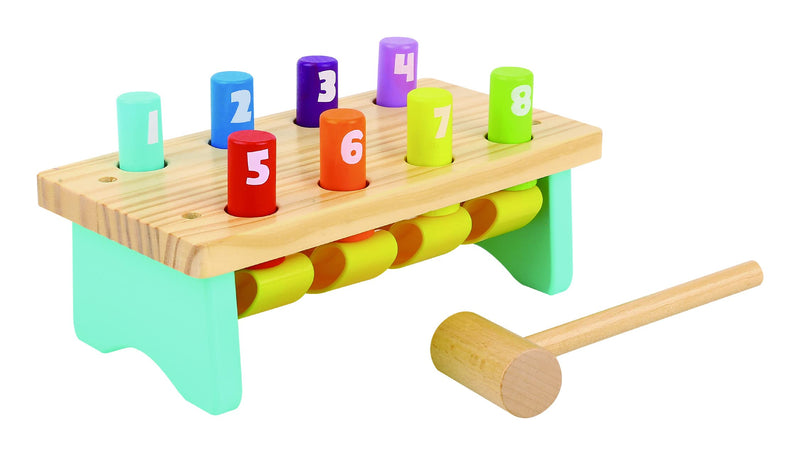 Tooky Toy- Banco de Madera para Libra (921 TK495