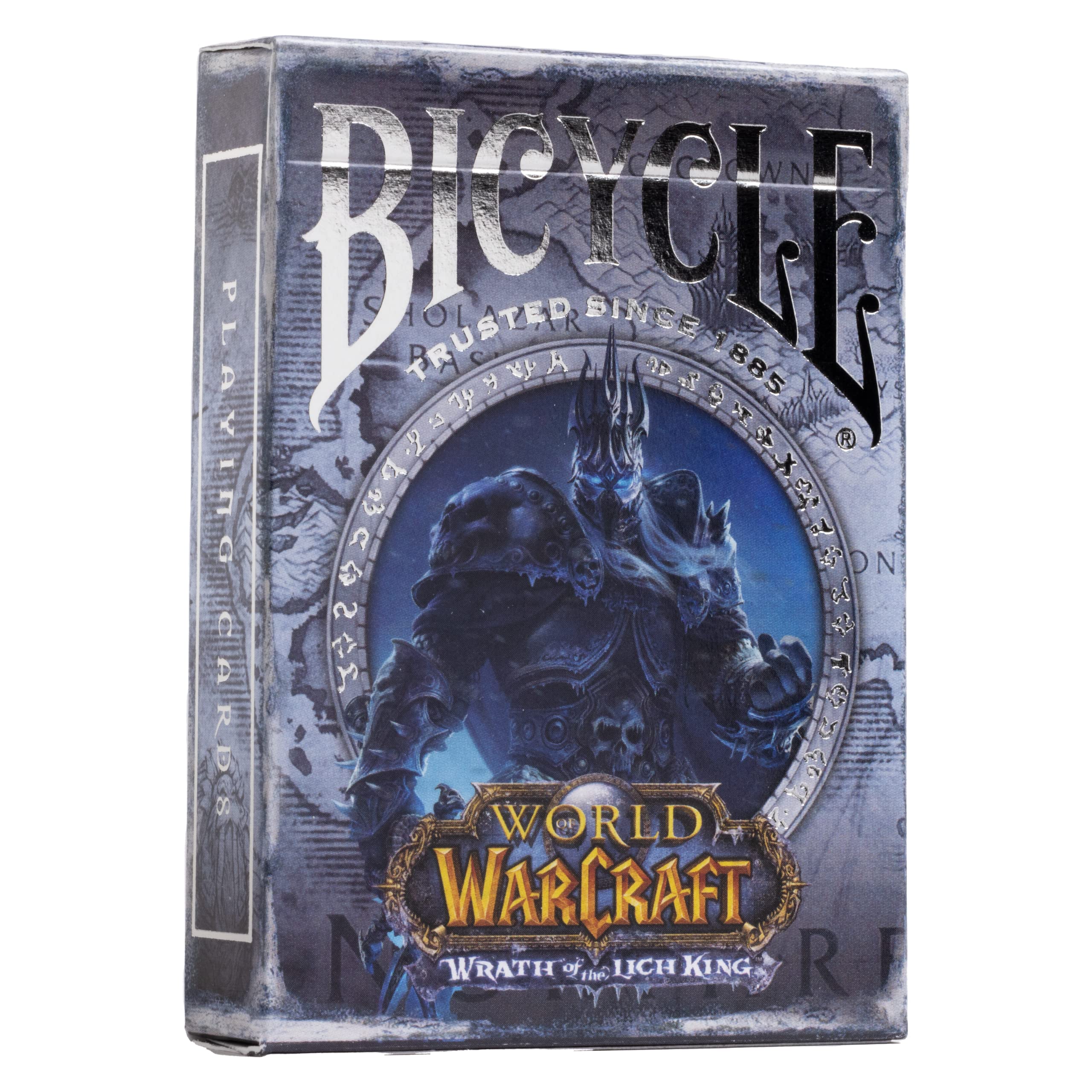 Bicycle World of Warcraft Wrath of The Lich King - Jeu de 54 Cartes à Jouer - Collection Ultimates - Magie/Carte Magie