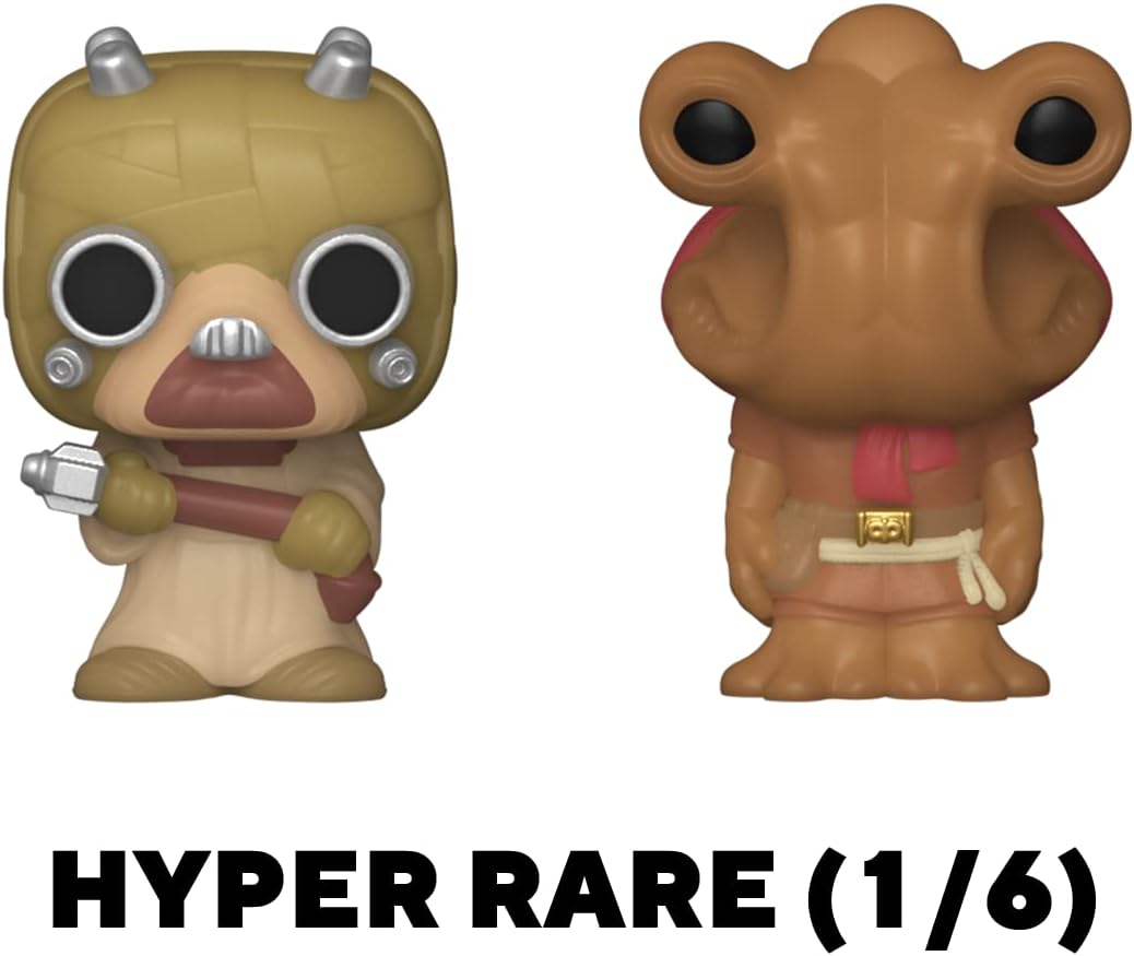 Funko Bitty Pop! Star Wars - Darth Vader™, TIE Fighter Pilot™, Stormtrooper™ und eine Überraschungs-Mini-Figur - 0.9 Inch (2.2 cm) Sammlerstück Stapelbares Display-Regal Inklusive