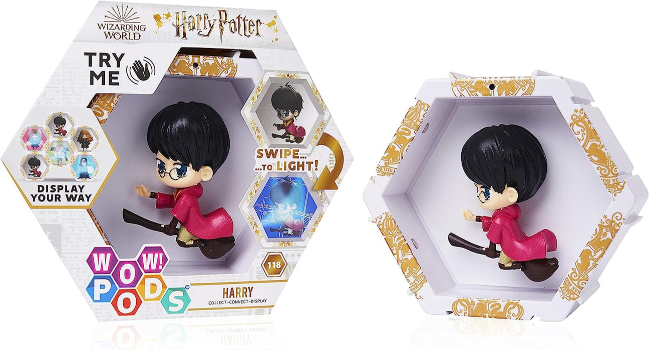 WOW! PODS Harry Potter Wizarding World Light-Up Bobble-Head Figure | Official Collectable Toy (Harry