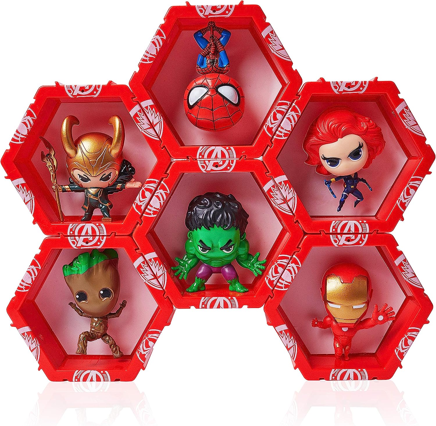 WOW! PODS Avengers Collection - Loki | Superhero Light-Up Bobble-Head Figure | Official Marvel Toys, Collectables & Gifts Loki Single