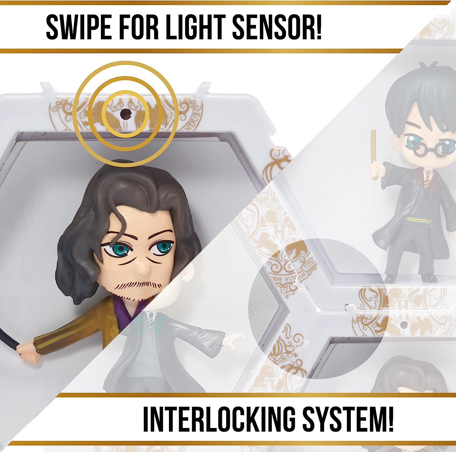 WOW! PODS Harry Potter Wizarding World Light-Up Bobble-Head Figure Series 2 | Official Collectable Toy - Sirius Black with Mystery Light Reveal | Collect Connect and Display