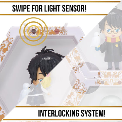 WOW! PODS Harry Potter and Hedwig Wizarding World Light-Up Bobble-Head | Official Collectable Toy with Mystery Light Reveal | Collect Connect and Display | Number 213 in Collection