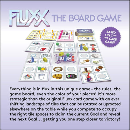 The Fluxx Board Game - Dynamic Gameplay for 2-4 Players