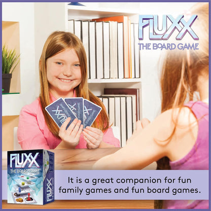 The Fluxx Board Game - Dynamic Gameplay for 2-4 Players
