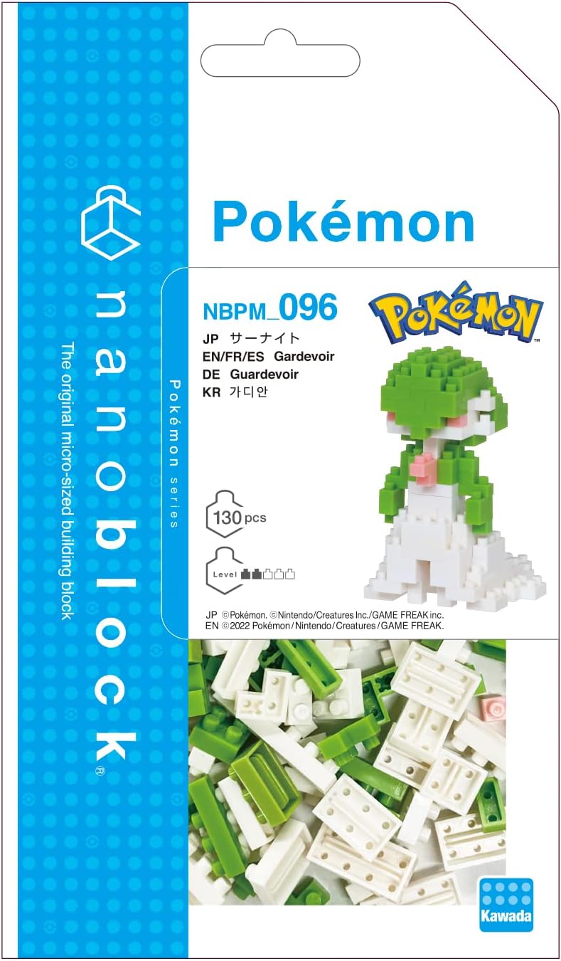 nanoblock - Pokémon - Gardevoir, Pokémon Series Building Kit