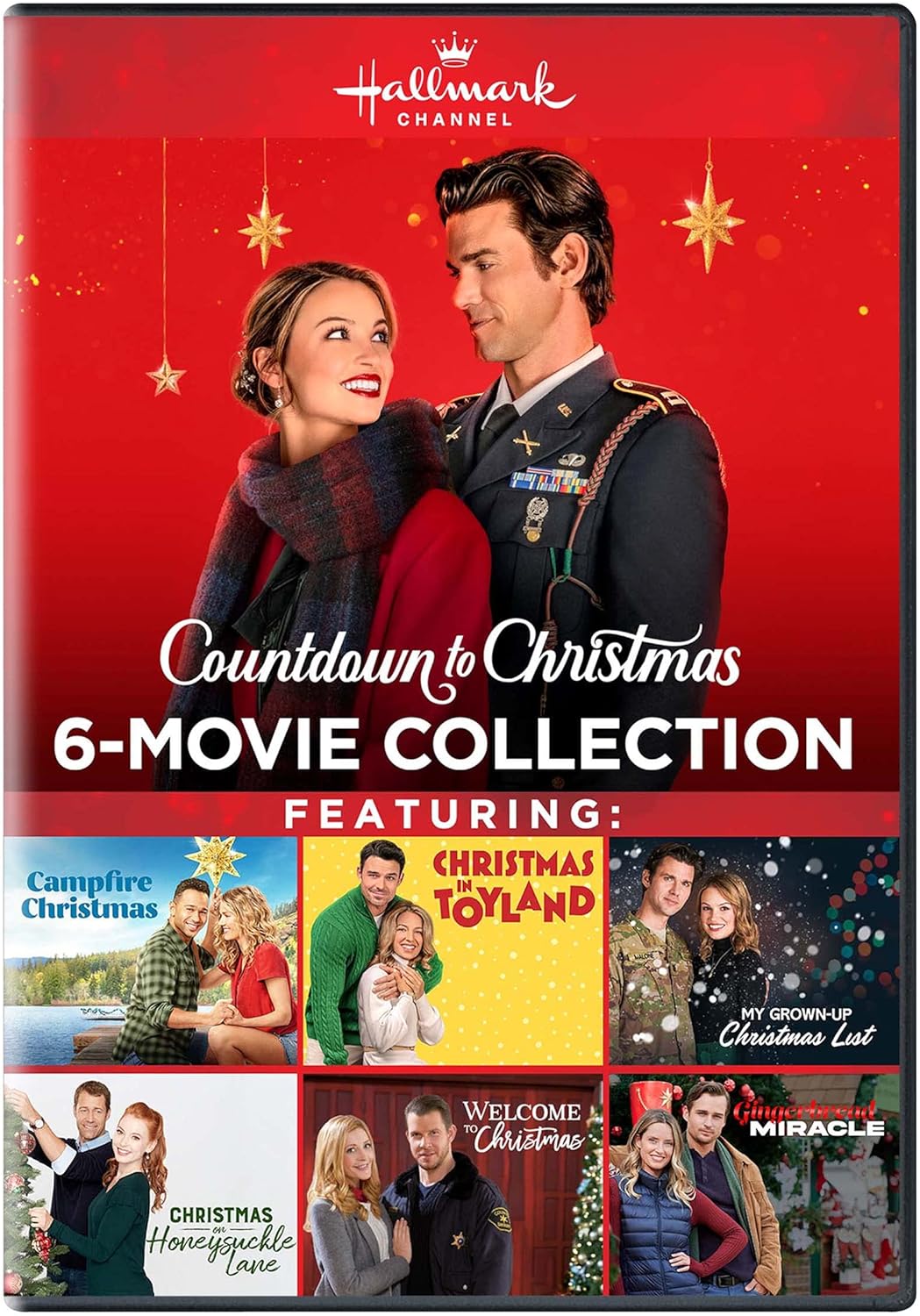 Hallmark Countdown to Christmas 6-Movie Collection (Campfire Christmas / Christmas in Toyland / My Grown-Up Christmas List / Christmas on Honeysuckle Lane / Welcome to Christmas / Gingerbread Miracle