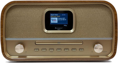 soundmaster DAB970BR1 HiFi-Anlage 2x 15 W RMS
