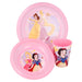 Easy Set of 3 (Plate, Bowl and Cup 260 ml) in Disney Princess True Case