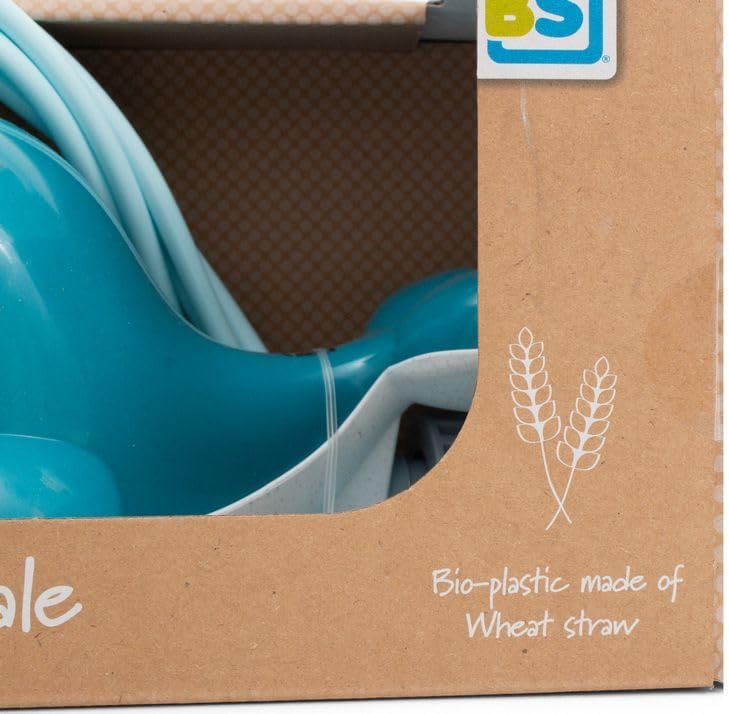 BS Toys Water Jet Whale - Watering Toys - Water Games - Water Toys for Children - Sprinklers - Outdoor Games - Garden - Suitable for Children from 3 Years - 22.5 x 14 x 11 cm - Blue