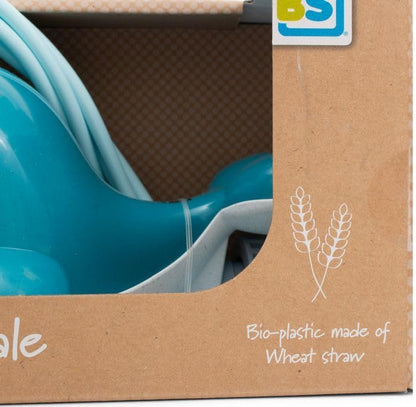 BS Toys Water Jet Whale - Watering Toys - Water Games - Water Toys for Children - Sprinklers - Outdoor Games - Garden - Suitable for Children from 3 Years - 22.5 x 14 x 11 cm - Blue