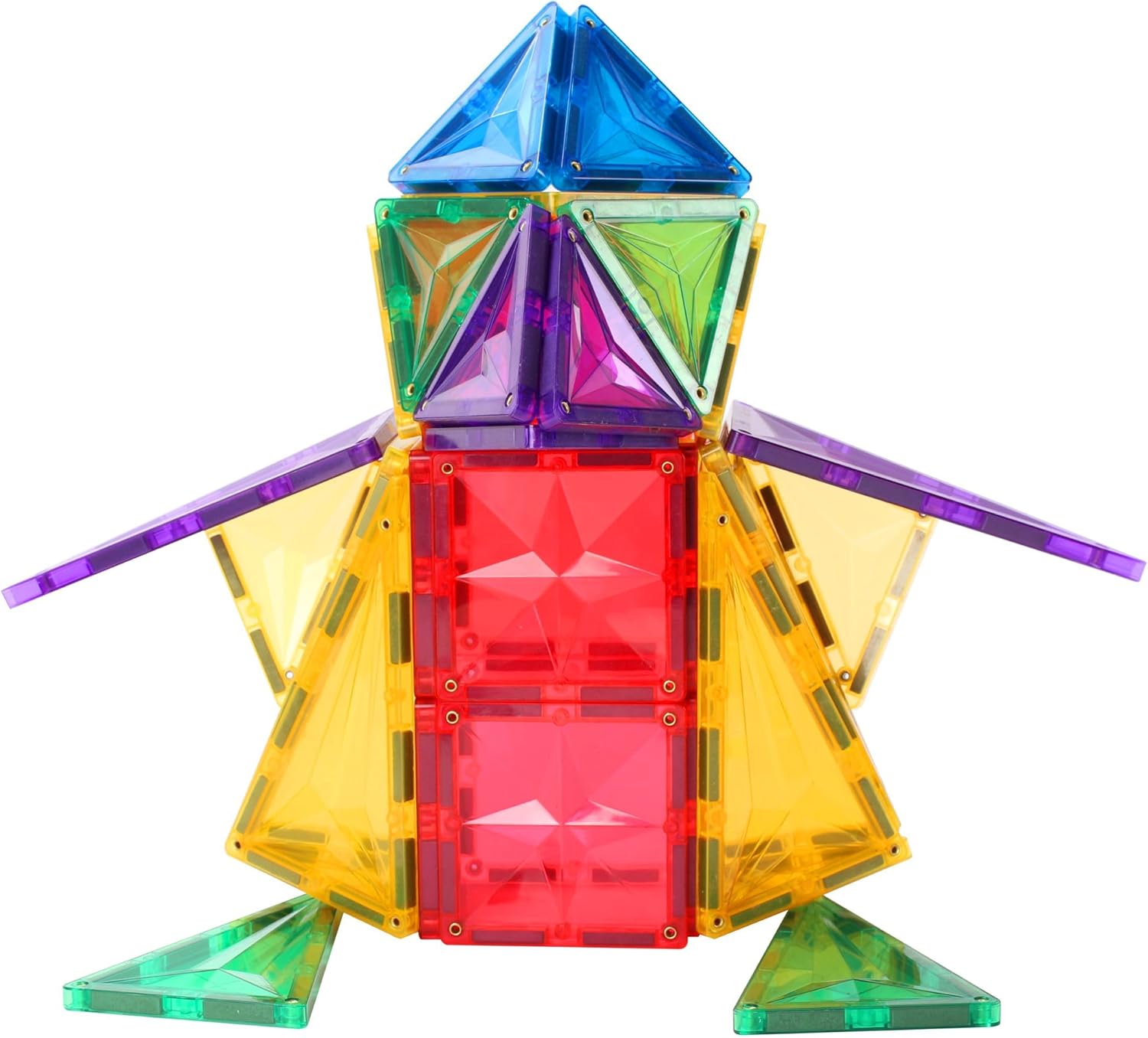 Coblo Classic - Schoolbox: Magnetic Building Blocks Including Activity Cards - Educational Toys - Creativity & Imagination - Gift Idea - 200 Pieces
