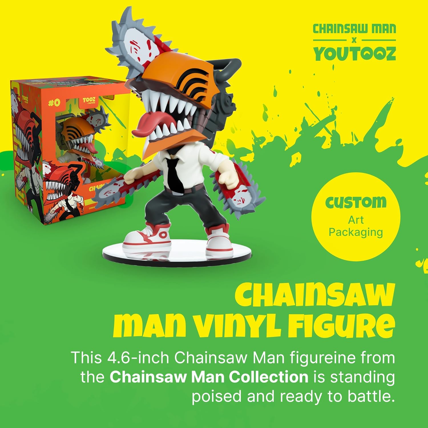 You Tooz Denji Chainsaw Man Figure 11 cm