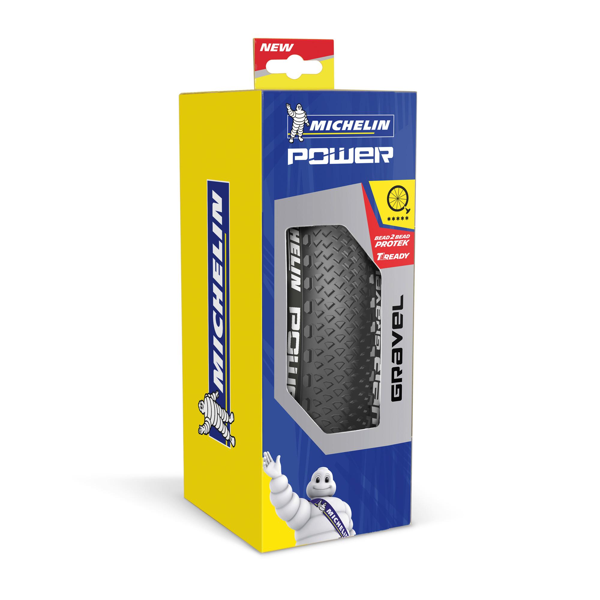 Michelin Power Gravel Tyre 700 x 40c Classic (40-622)