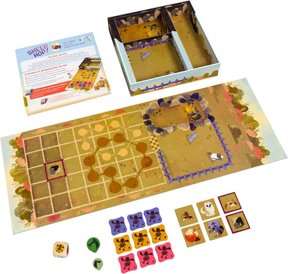 Space Cow, Sheep Hop, Children's Strategy Game, Ages 5+, 1-4 Players, 15 Minutes Playing Time